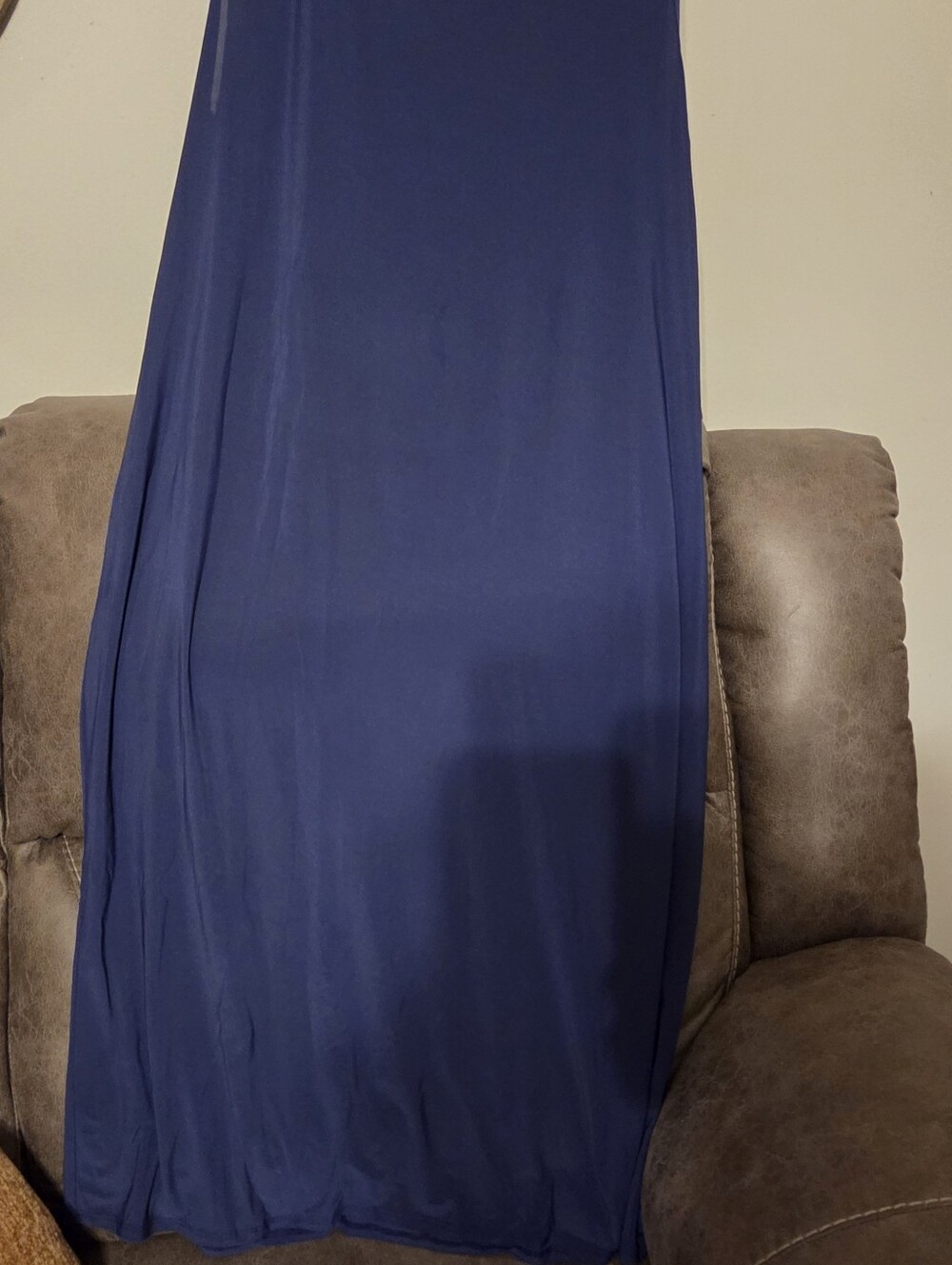 Navy Blue Women's Maxi Skirt